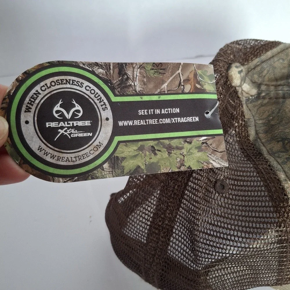 Pennington‎ Realtree Cap Hat Camo Mesh Trucker New One Size
